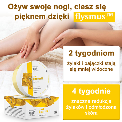 ✅flysmus™ Krem leczniczy z jadem pszczelim🐝: Leczenie egzemy, łuszczycy, trądziku, trądziku różowatego, infekcji grzybiczych, brodawek