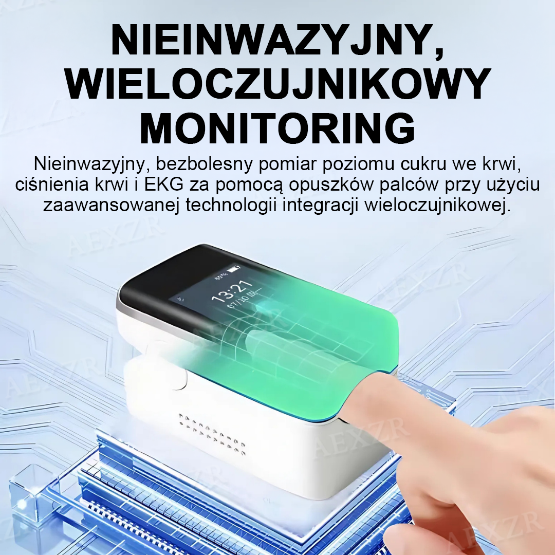 Glycenx™🎉🎉Wyprzedaż Noworoczna🎉- Rabat - 60% 🅾🅵🅵 Dokładne urządzenie do pomiaru poziomu glukozy we krwi