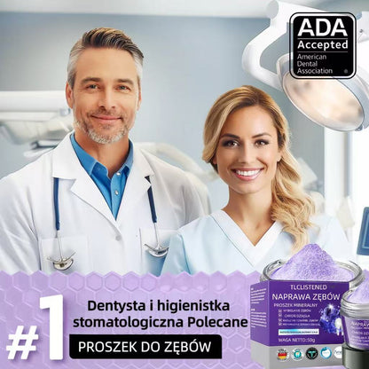 Oficjalny sklep 🏥 TLCLISTENED™ Proszek mineralny do odbudowy zębów (zalecany przez ADA) WYPRODUKOWANY W USA